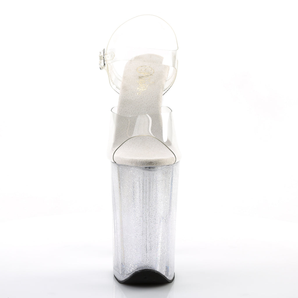 Pleaser - Infinity 908MG - Clear - 9 inch