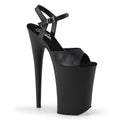 Pleaser - Infinity 909 - Black Faux Leather - 9 inch