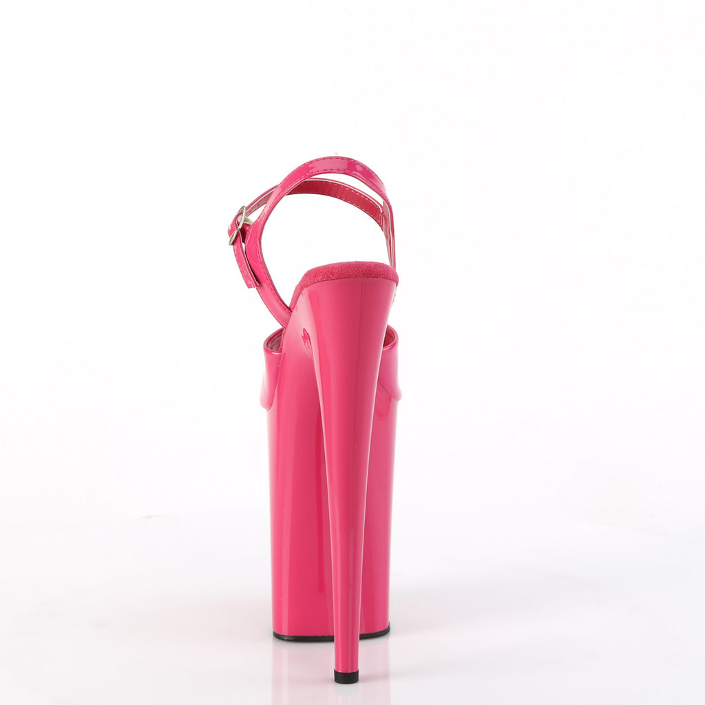 Pleaser - Infinity 909 - Hot Pink - 9 inch