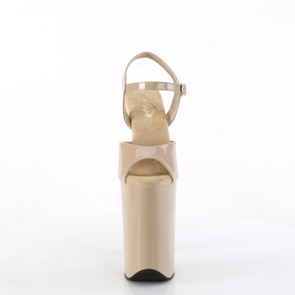Pleaser - Infinity 909 - Nude - 9 inch