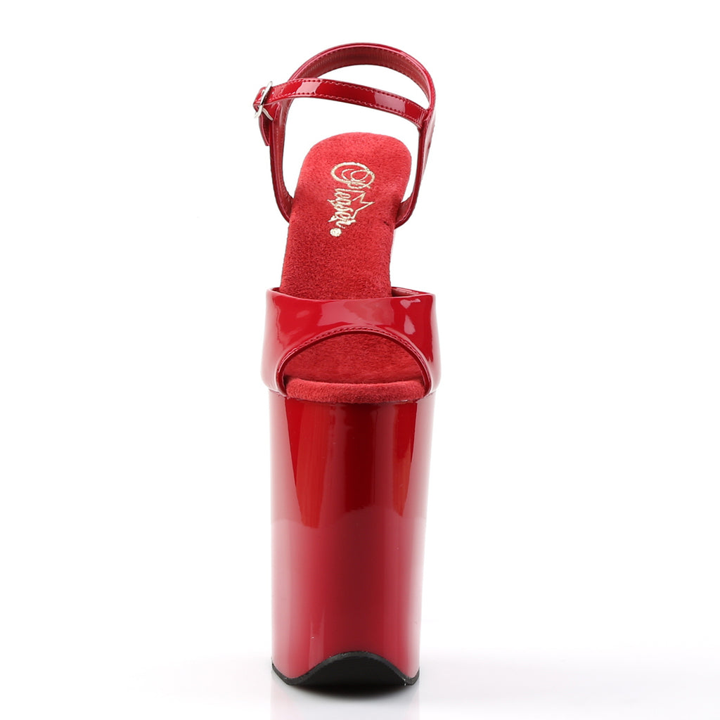 Pleaser - Infinity 909 - Red - 9 inch