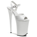 Pleaser - Infinity 909 - White - 9 inch