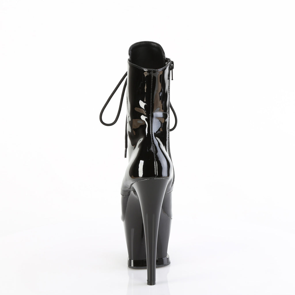 Pleaser - Moon 1020DIA - Black - 7 inch