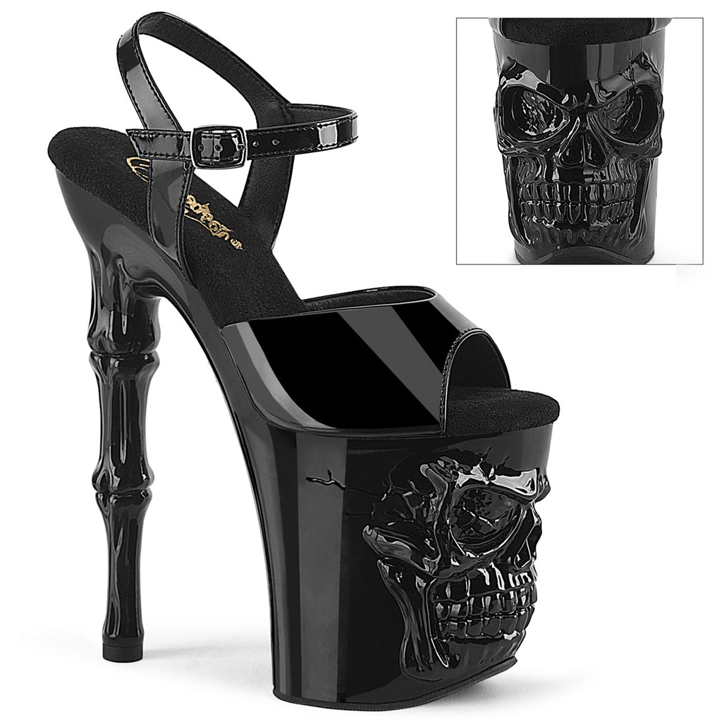 Pleaser - Rapture 809 - Black - 8 inch