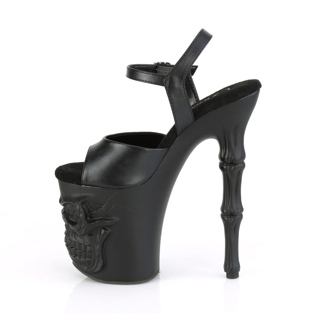 Pleaser - Rapture 809 - Black Faux Leather - 8 inch