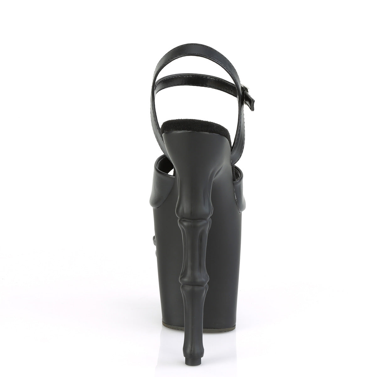 Pleaser - Rapture 809 - Black Faux Leather - 8 inch