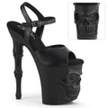 Pleaser - Rapture 809 - Black Faux Leather - 8 inch