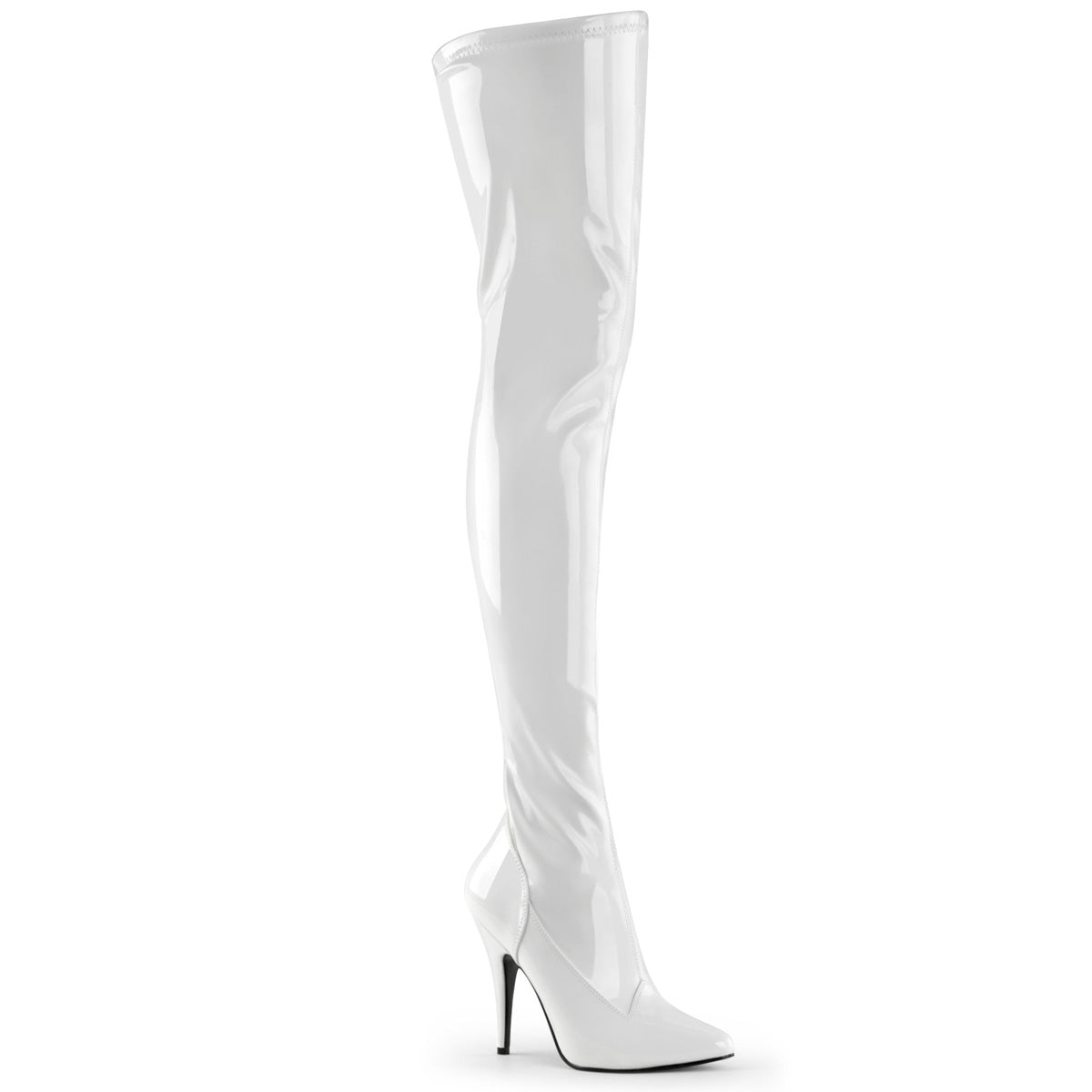 Pleaser Seduce 3000 White