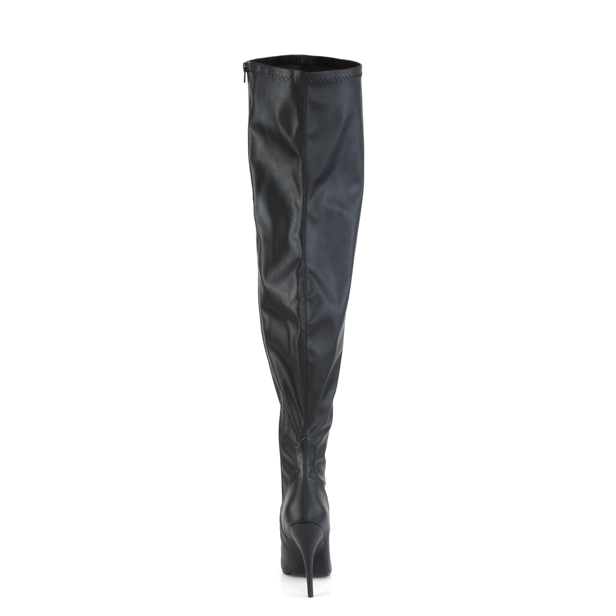 Pleaser Pink Label Seduce 3000WC Black Vegan Leather