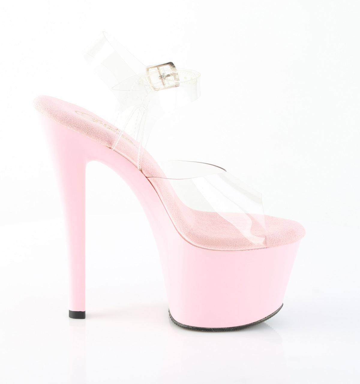 Pleaser - Sky 308 - Baby Pink - 7 inch