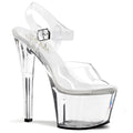 Pleaser - Sky 308 - Clear - 7 inch