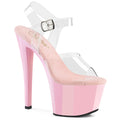Pleaser - Sky 308 - Baby Pink - 7 inch