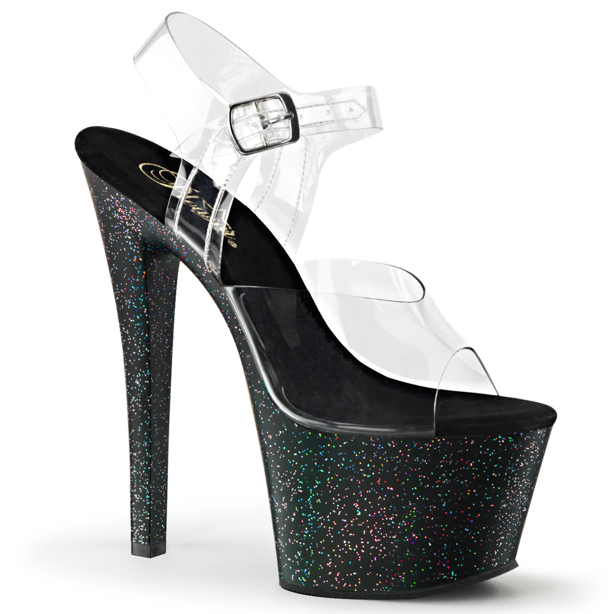 Pleaser - Sky 308MG - Black - 7 inch