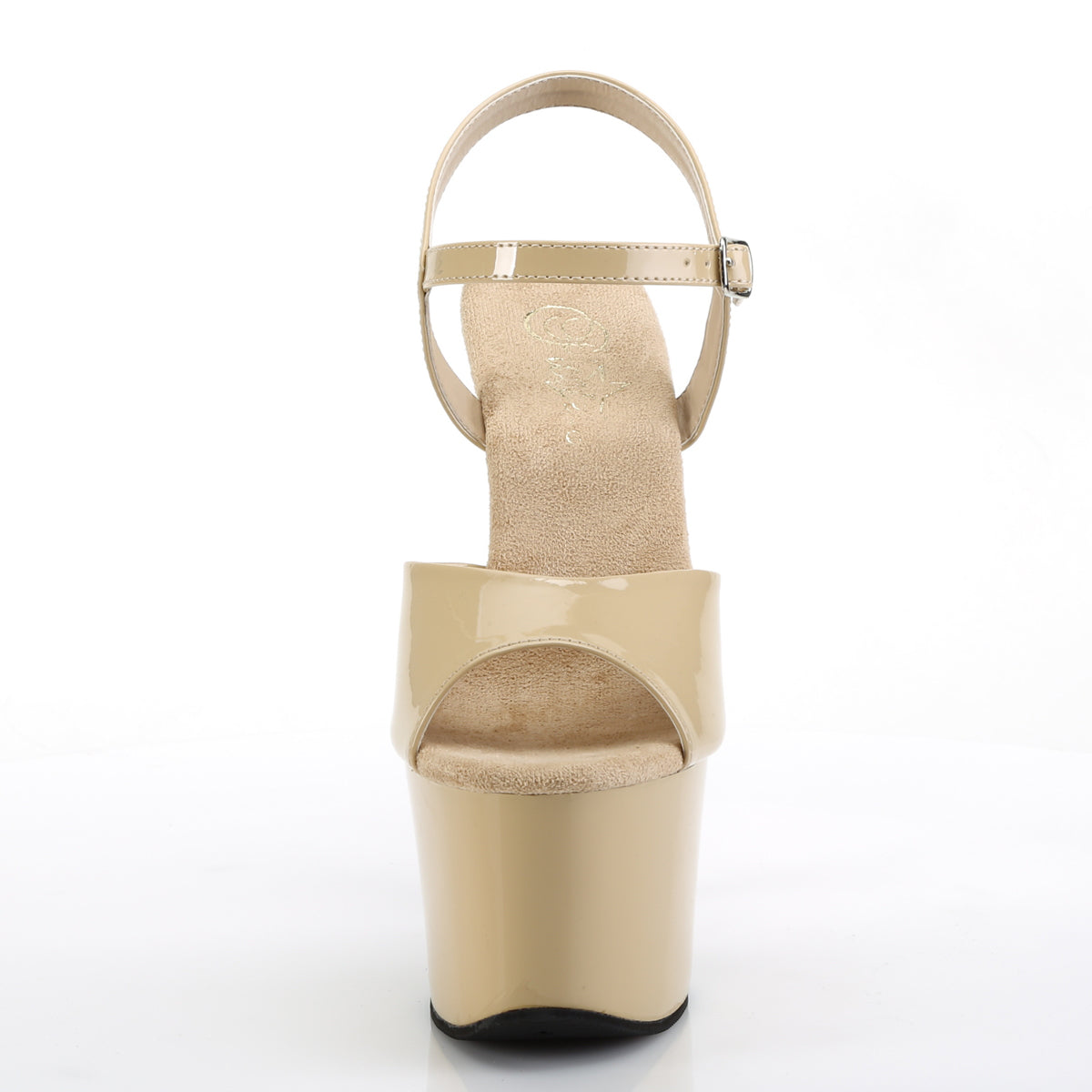 Pleaser - Sky 309 - Cream - 7 inch