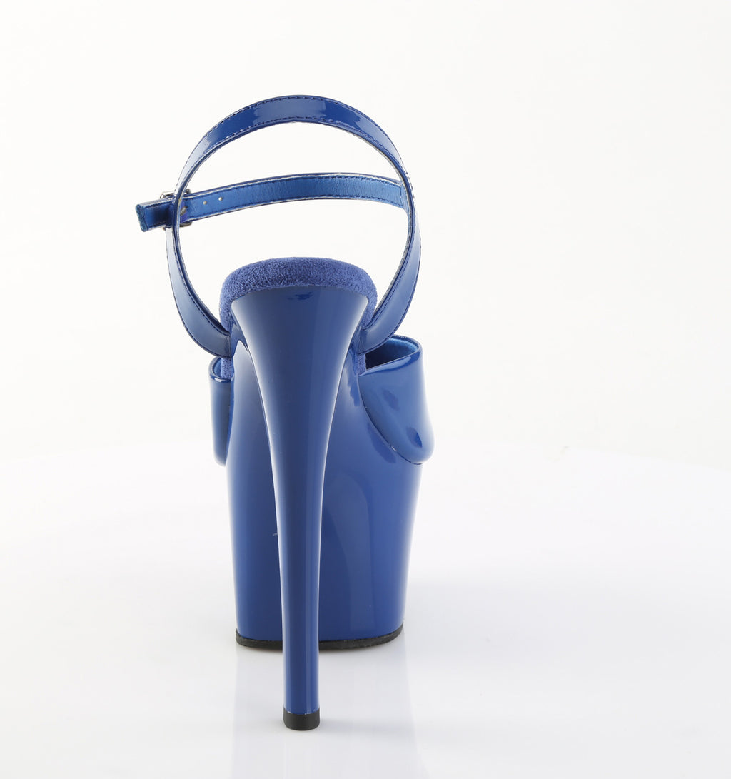 Pleaser - Sky 309 - Royal Blue - 7 inch