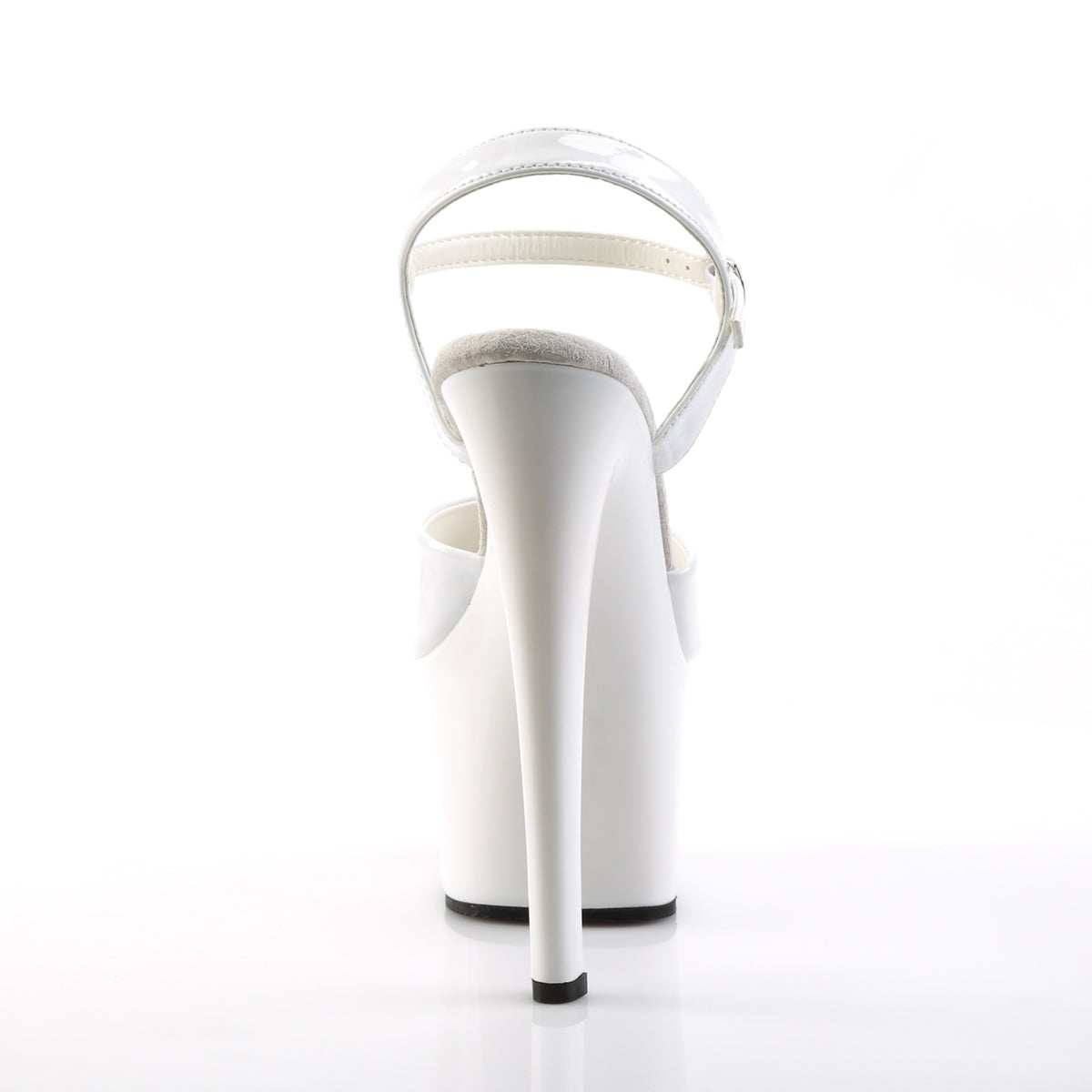 Pleaser - Sky 309 - White - 7 inch