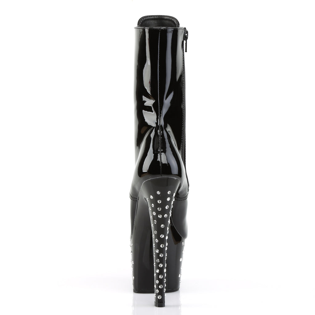 Pleaser - Stardust 1020-7 - Black - 7 inch