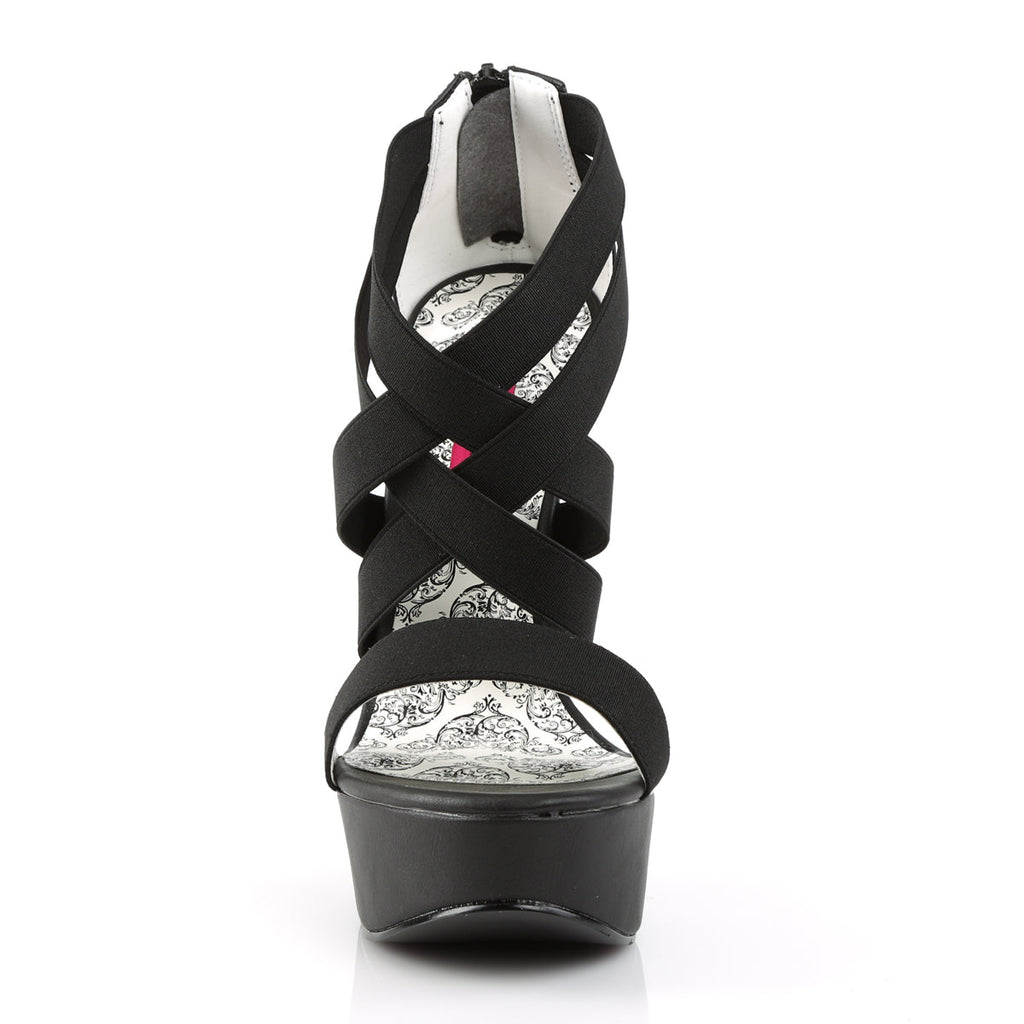 Pleaser Pink Label Teeze 47W Black