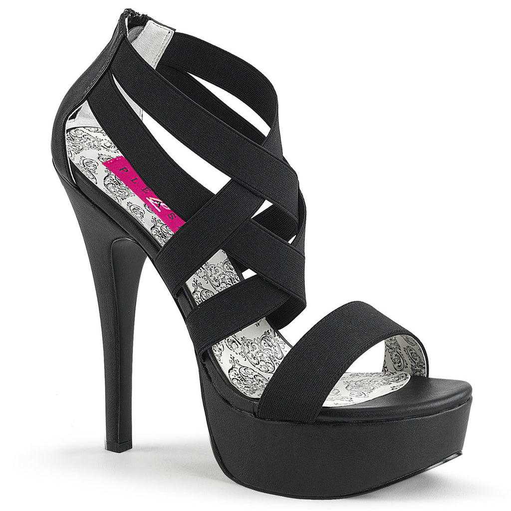 Pleaser Pink Label Teeze 47W Black