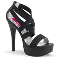 Pleaser Pink Label Teeze 47W Black