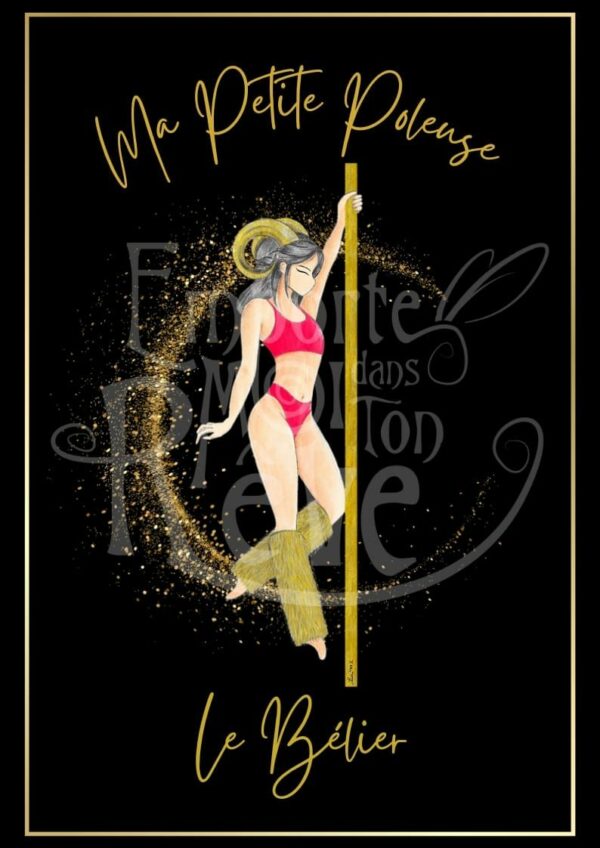 Ma Petite Poleuse - Poster du signe Belier