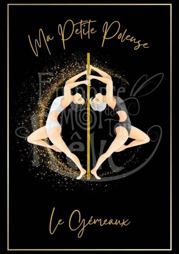 Ma Petite Poleuse - Poster du signe Gemeaux