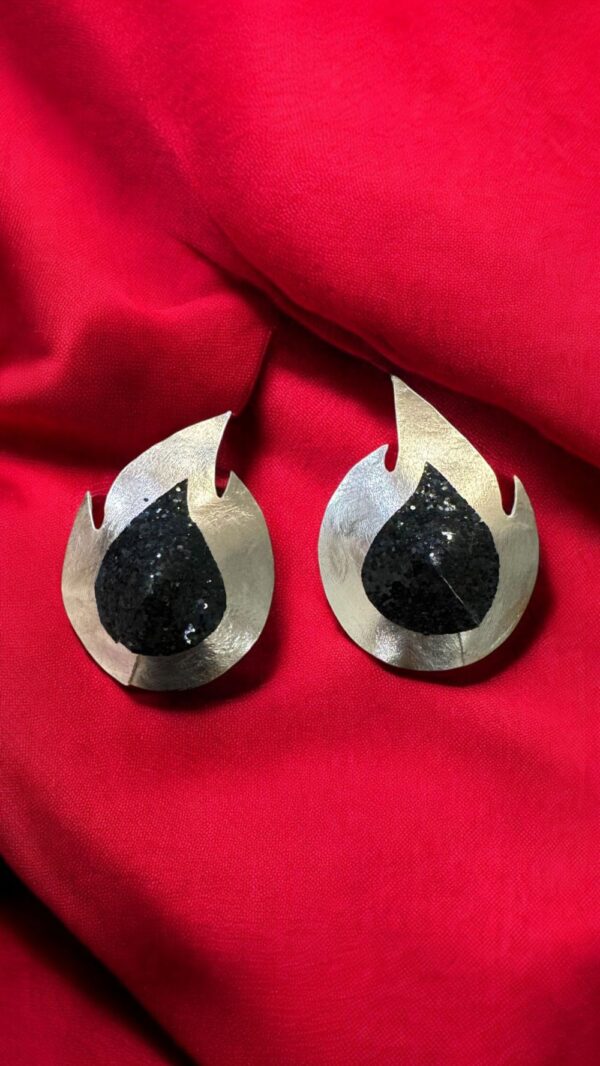 Nippies - Cache-tétons flamme noir