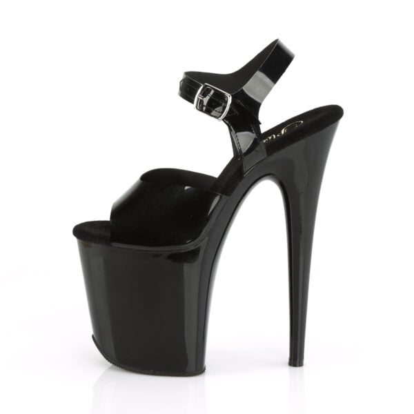 Pleaser - Flamingo 808N - Jelly Like Black - 8inch – Image 3