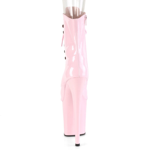 Pleaser - Flamingo 1021 - Open Toe Baby Pink - 8 inch – Image 3