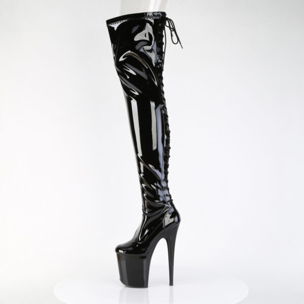 Pleaser - Flamingo 3850 - Black - 8inch – Image 3