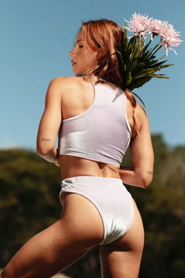 Rolling - Ki Lavender Halter Top – Image 3