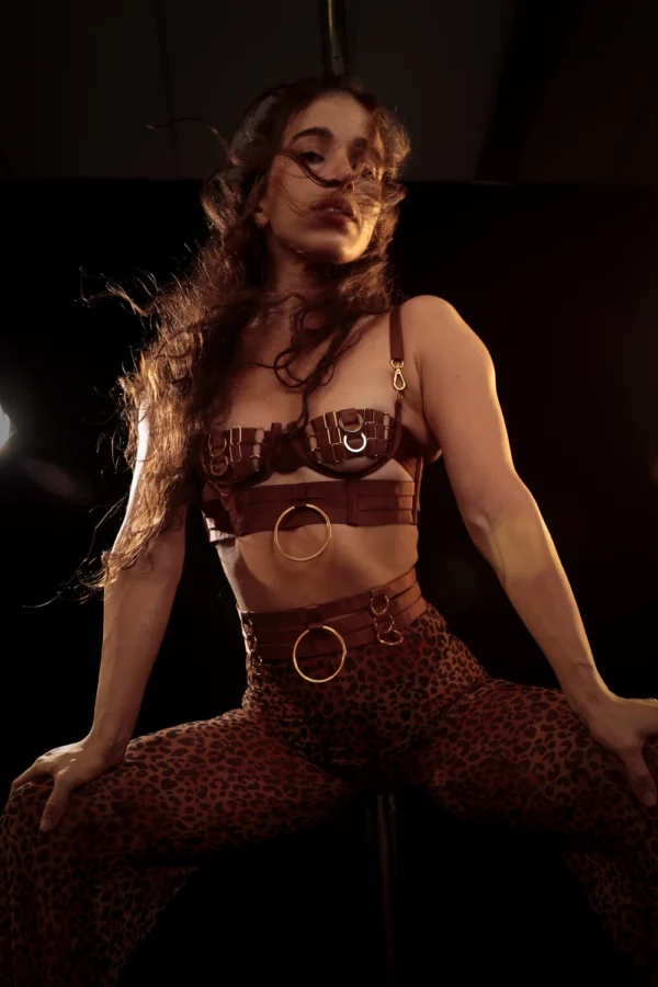 Rolling - Halo Bralette Cappuccino – Image 5