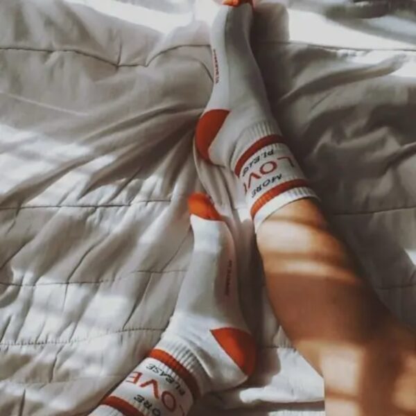 Pegada - Chaussettes "MORE LOVE PLEASE"