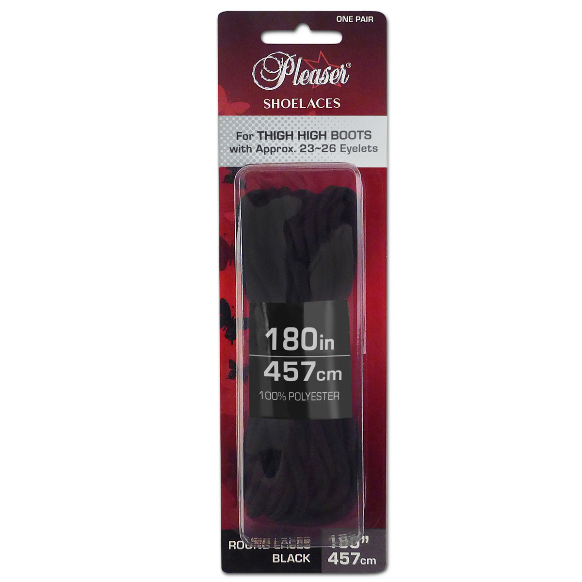 Pleaser - Lacets noirs pour Cuissardes