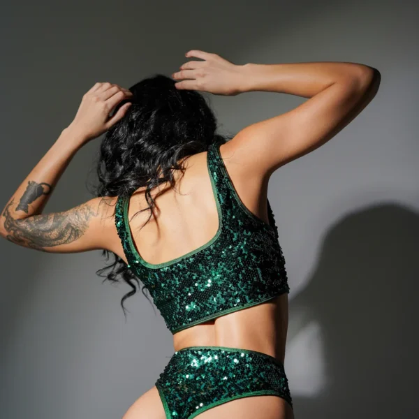 Sorte – Bas Aurora Vert