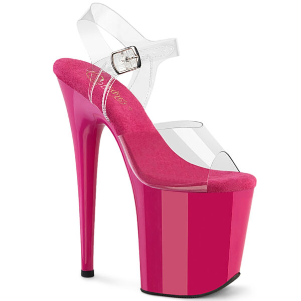 Pleaser - Flamingo 808 - Hot Pink - 8inch