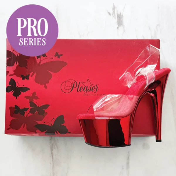 Polemom - Invisible Heels Protector Pro Series - Pleaser Adore Sandales & Open toe Bottes - 7inch