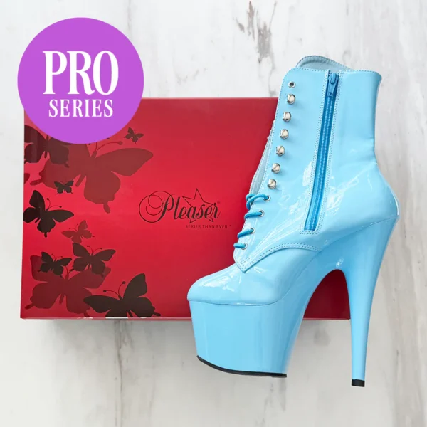 Polemom - Invisible Heels Protector Pro Series - Pleaser Adore Bottes Closed-toe - 7inch