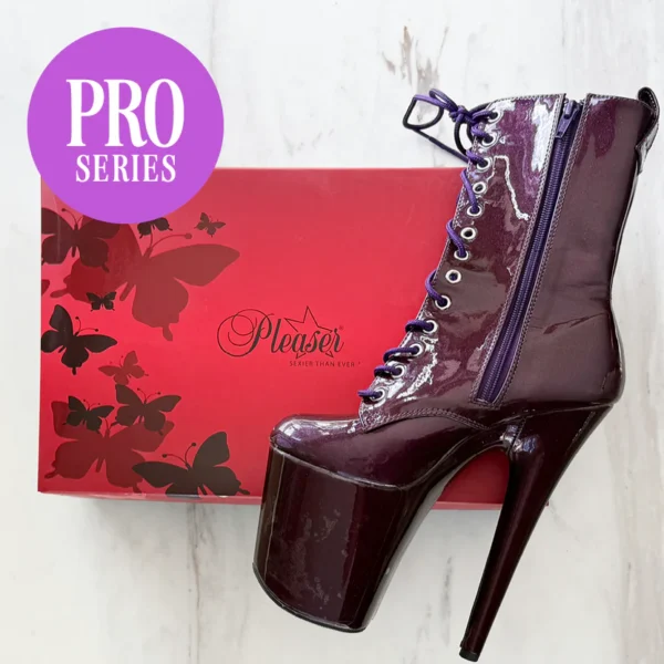 Polemom - Invisible Heels Protector Pro Series - Pleaser Flamingo Bottes 8inch