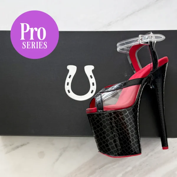 Polemom - Invisible Heels Protector Pro Series - Show Pony 8inch